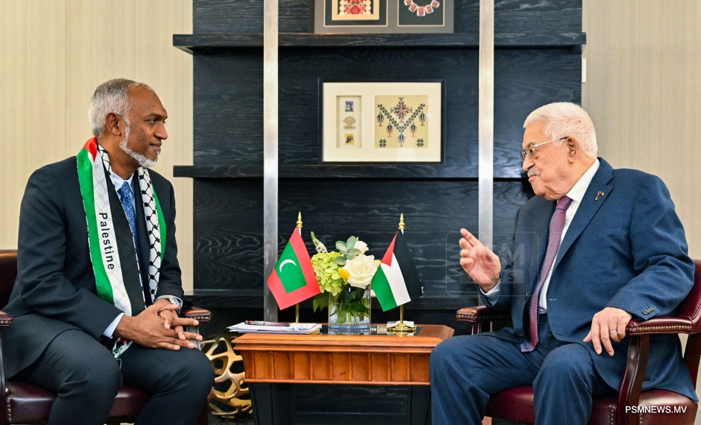 ފަލަސްޠީނުގެ މިނިވަންކަން އިޢުލާންކުރި ދުވަހުގެ މުނާސަބަތުގައި ރައީސް، ތަހުނިޔާ ވިދާޅުވެއްޖެ