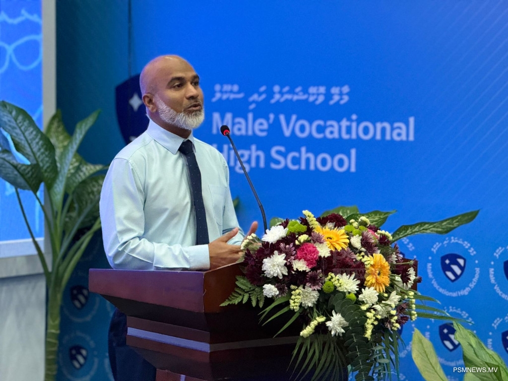 މާލޭ ވޮކޭޝަނަލް ހައި ސްކޫލުގެ ނަމުގައި މުޅިން އައު ސުކޫލެއް ހުޅުވައިފި