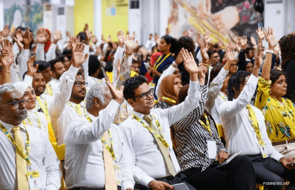 އެމްޑީޕީގެ ރައީސްގެ މަގާމް އުވާލައިފި