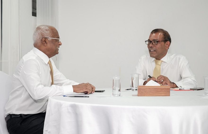މީކާއީލަށް ތާއީދު އޮތްކަން ސޯލިހް ވިދާޅުވުމާއެކު ނަޝީދު އުޅުއްވީ ޕްރެސް ނިންމަވާލައްވަން