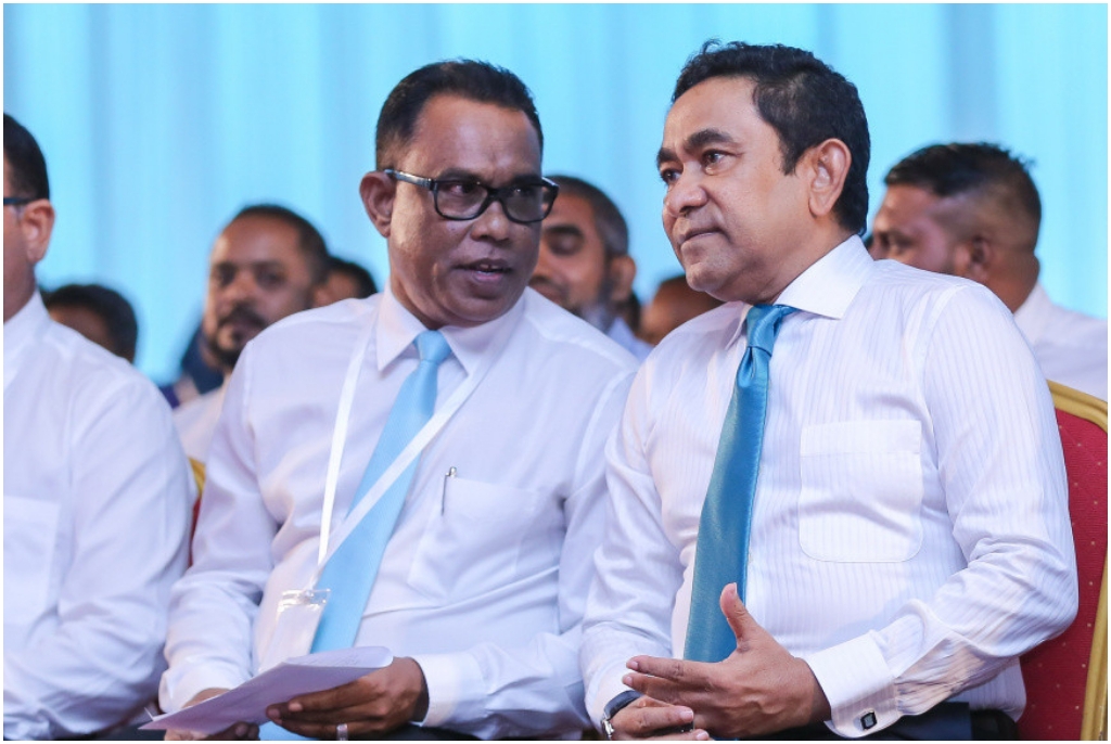 ދެވަނަ ދައުރަކަށް  ޔާމީން އިންތިހާބުނުވީ ސިޔާސީ ވިސްނުމަކުން ހިސާބު ނުޖެއްސުވެމުން: އަބްދުއްރަޙީމް