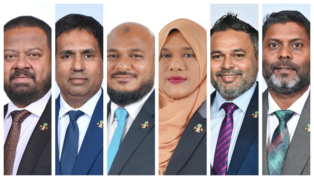 ޕީއެންސީގެ ނައިބު ރައީސަކަށް ރާފިއު، ޝިޔާމް، ސައުދާ، ޝުޖާއު، ސައީދު، މުންދު