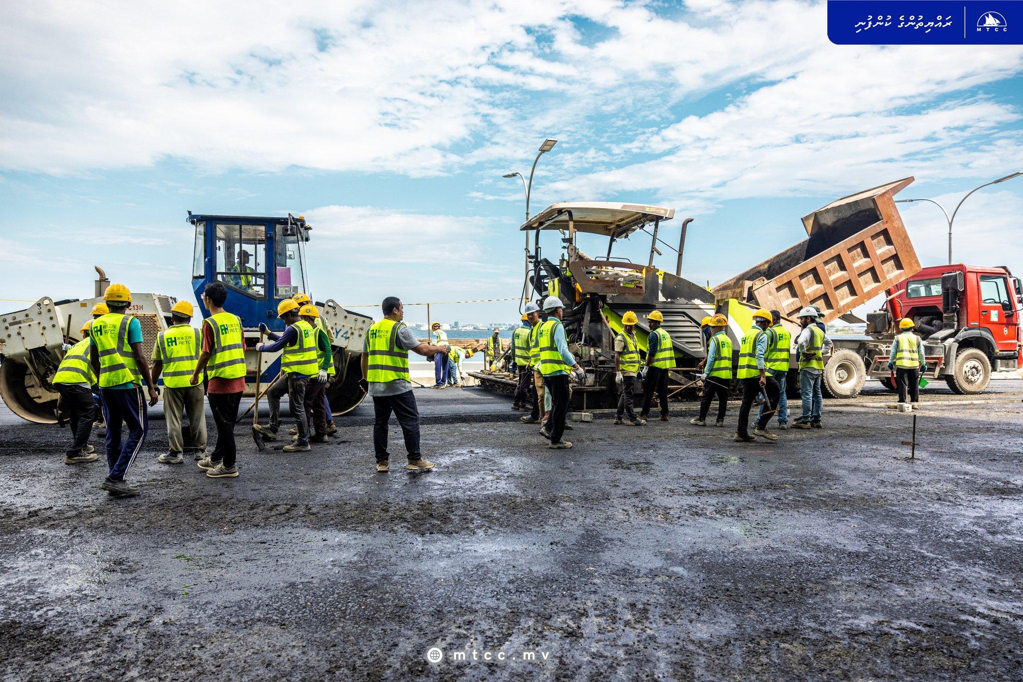 ބޮޑުތަކުރުފާނު މަގުގެ ފުރަތަމަ ސެގްމެންޓުގެ 97 އިންސައްތަ މަސައްކަތް ނިމިއްޖެ