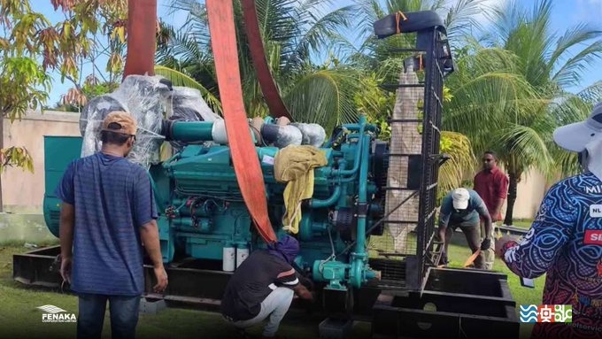 ކަރަންޓުގެ ޙާލަތު ރަނގަޅުކުރުމަށް، 800 ކިލޯވޮޓްގެ އައު އިންޖީނެއް މާވަށަށް ގެންގޮސްފި